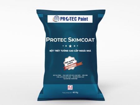 Bột Trét Tường Cao Cấp Ngoại Thất PROTEC SKIMCOAT